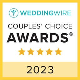 WeddingWire Couples' Choice Award 2023